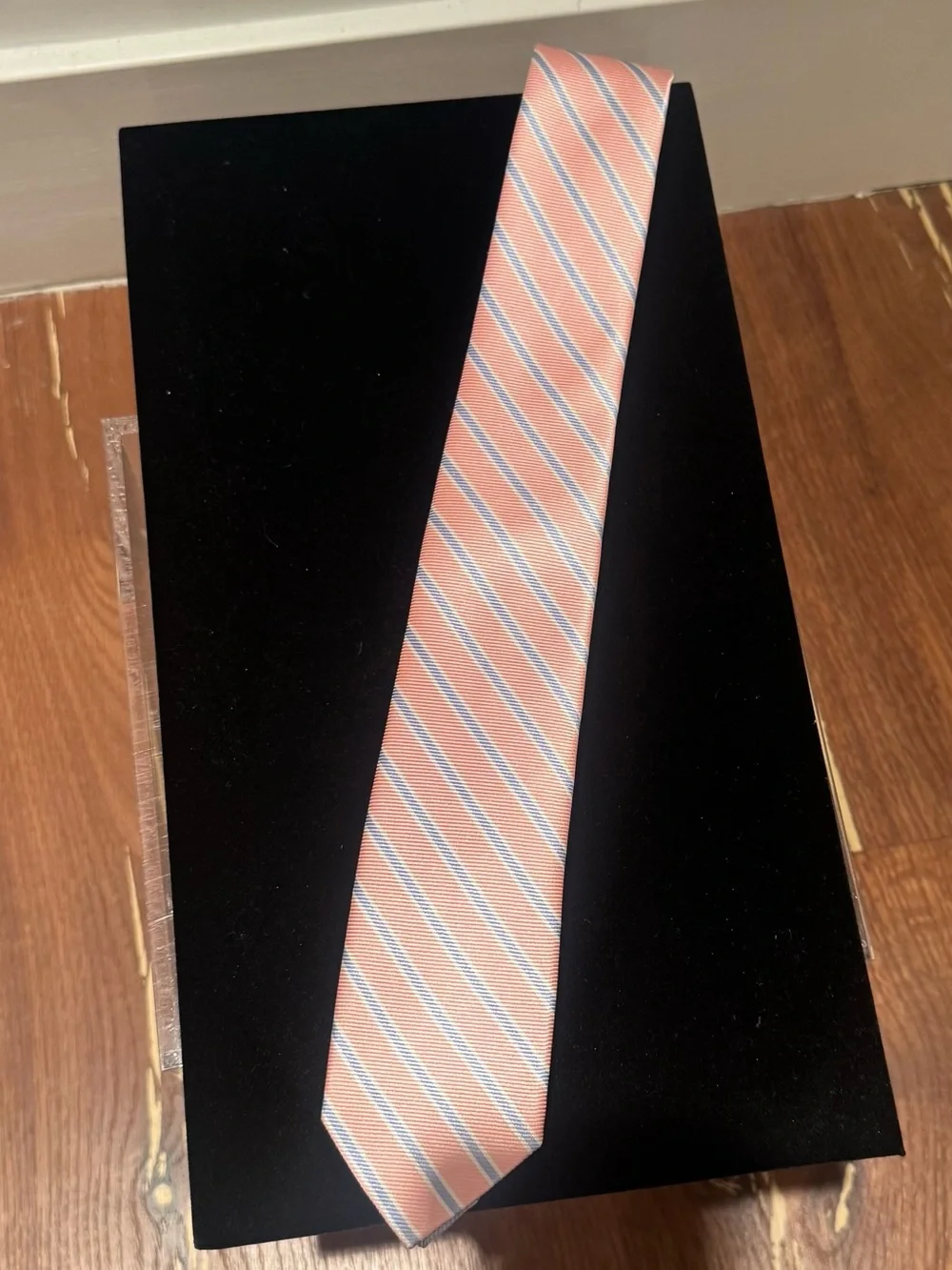 J. Crew Pink 100% silk crew cuts boy’s tie